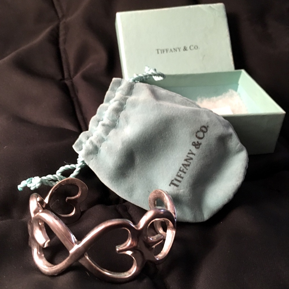 Tiffany & Co. 1997 “Picasso” Heart Cuff .925 Silver